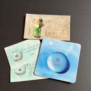 Tatcha Skincare Sample Sachets NEW Perfect for travel, easter baskets, stockings